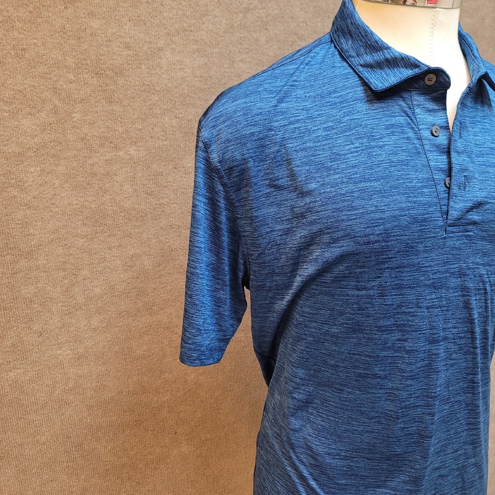 Oxford mens  blue polo, Sky Blue, FJ, Golf Shirt, Size XXL - Picture 2 of 8